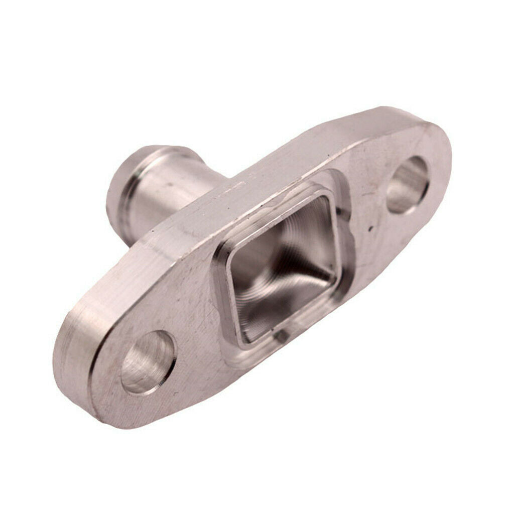Billet Oil Drain Flange Straight for Garrett T3 T4 T04B T04E Adapter hot