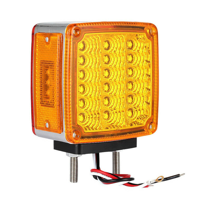 Dual Faced Super Bright Truck SUV 39 LED Tail Brake Turn Signal Light Waterproof