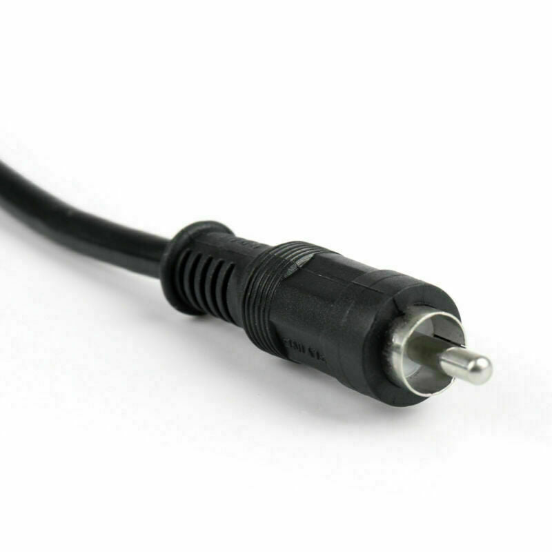 10x BNC Male to RCA Male 75ohm Audio Video Lead Coax Cable For Camera 1.5M  AT2