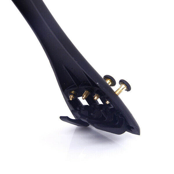 New Black 4/4 Violin Bridge Tailpiece with Beautiful Alloy Parts