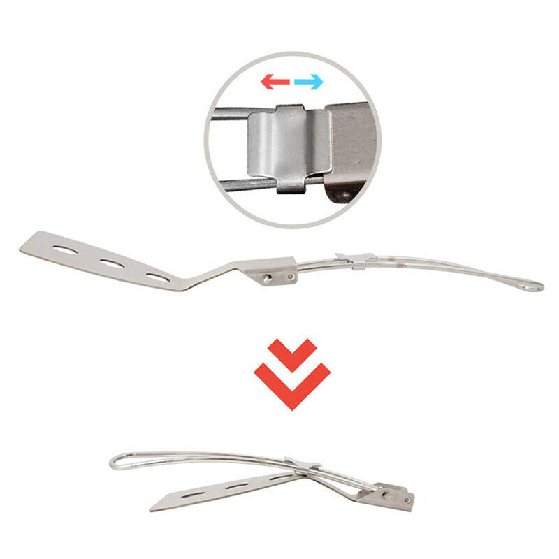 Stainless Steel Folding Spatula Outdoor Camping gear Cooking Accessori.l8