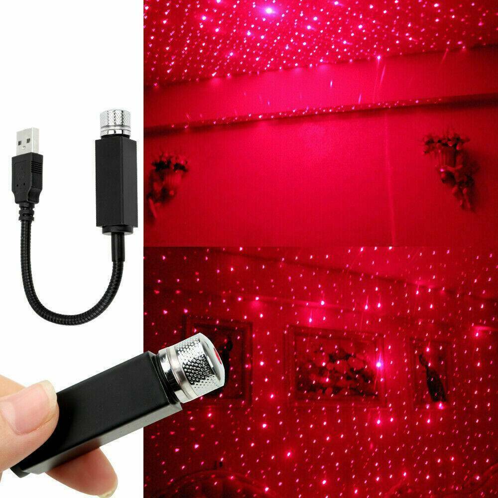 Plug and Play - Car and Home Ceiling Romantic USB Night Light Party Decor Hot