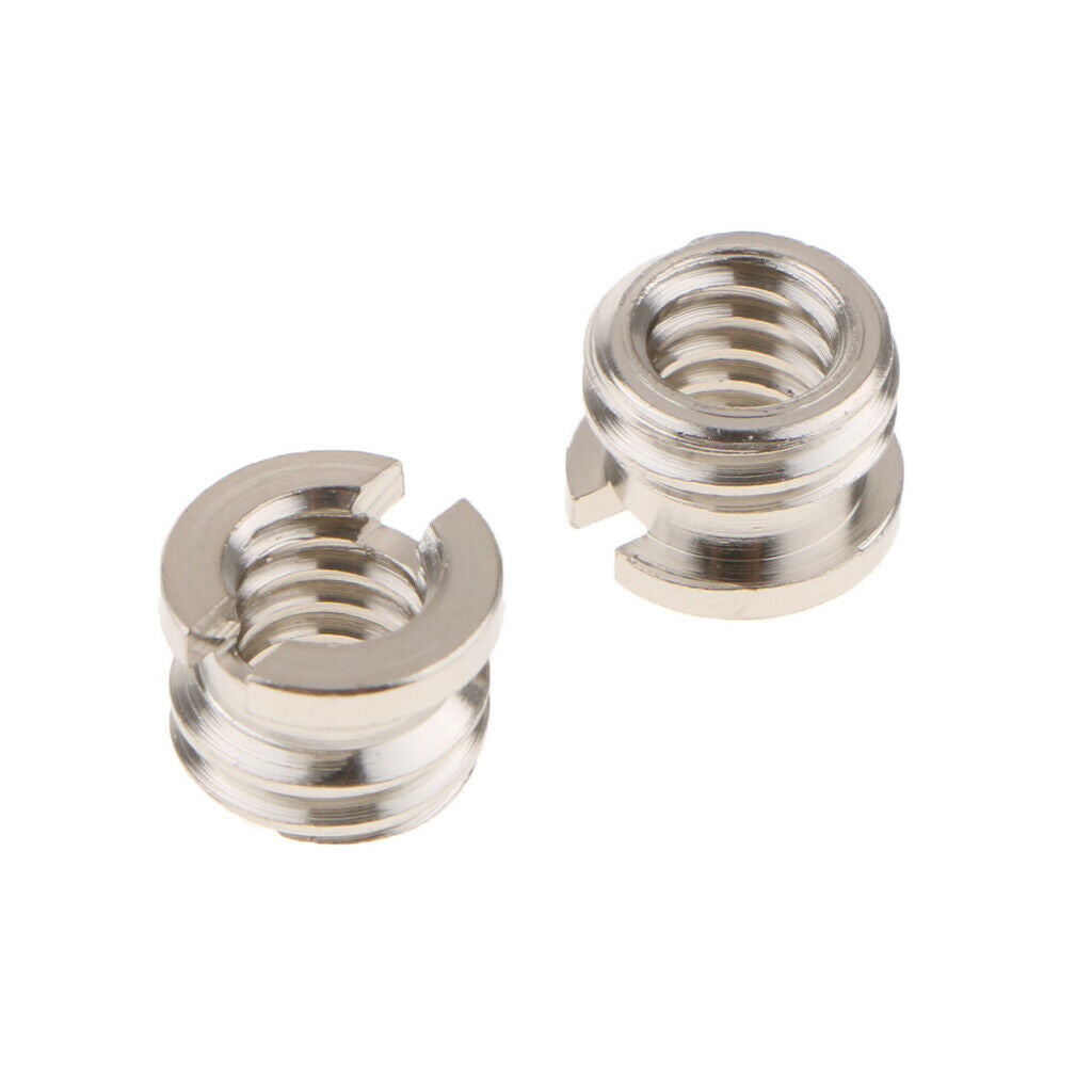 Screw Adapter Converter Bolt 1/4" to 3/8" Male for Tripod Monopod Ball Head