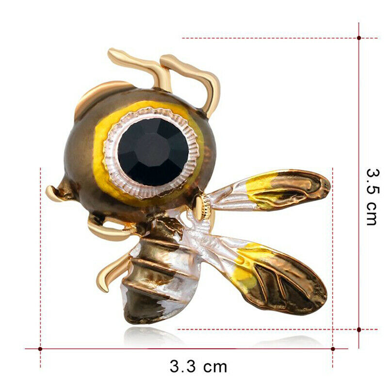 Fashion Women Honeybee Brooch Pins Collar Decoration Badge Corsage Jewelr.l8