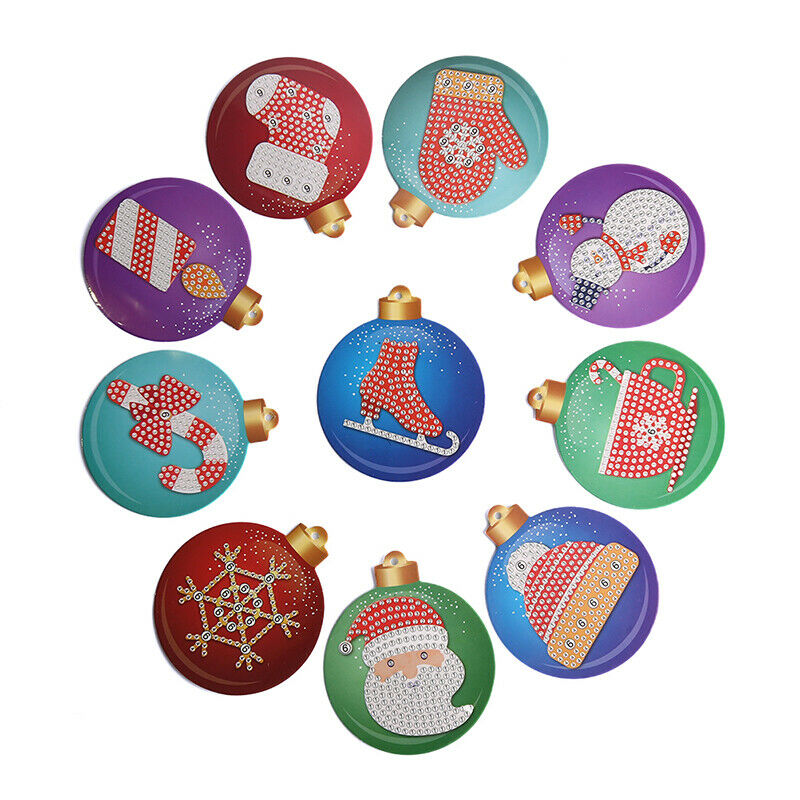 1Set Diamond Painting Tool DIY Handmade Christmas Tree Pendant Hanging Orname SJ