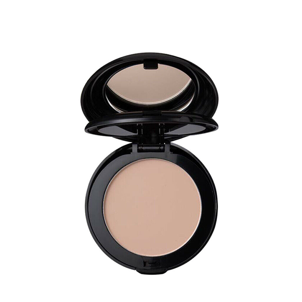Face Oil-control Concealer Shading Highlight Pressed Powder With Mirror White
