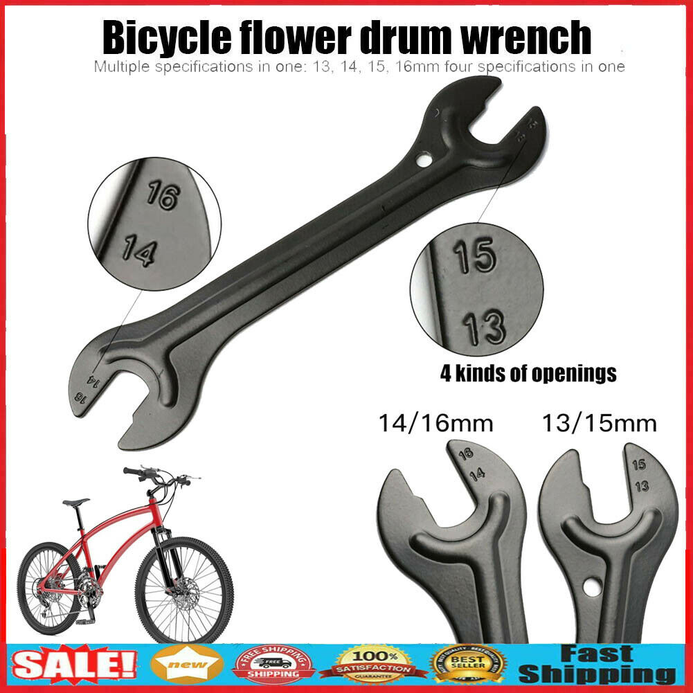 Mountain MTB Bike Hub Wrench 13 14 15 16mm Spanner Hub Axle Repair Tools
