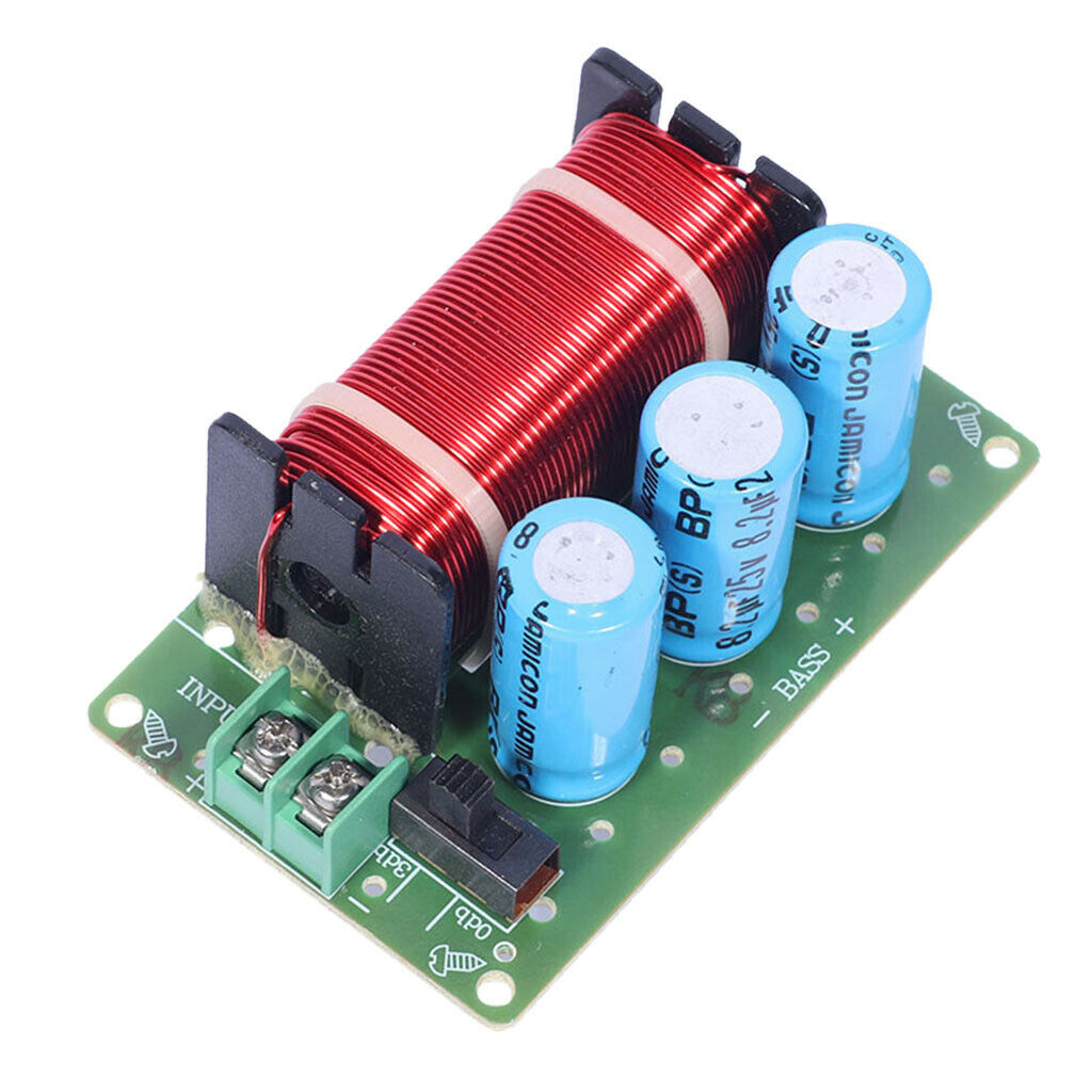 2Pcs WEAH-85 Bass Frequency Divider Speaker Audio Crossover Filters Board DIY