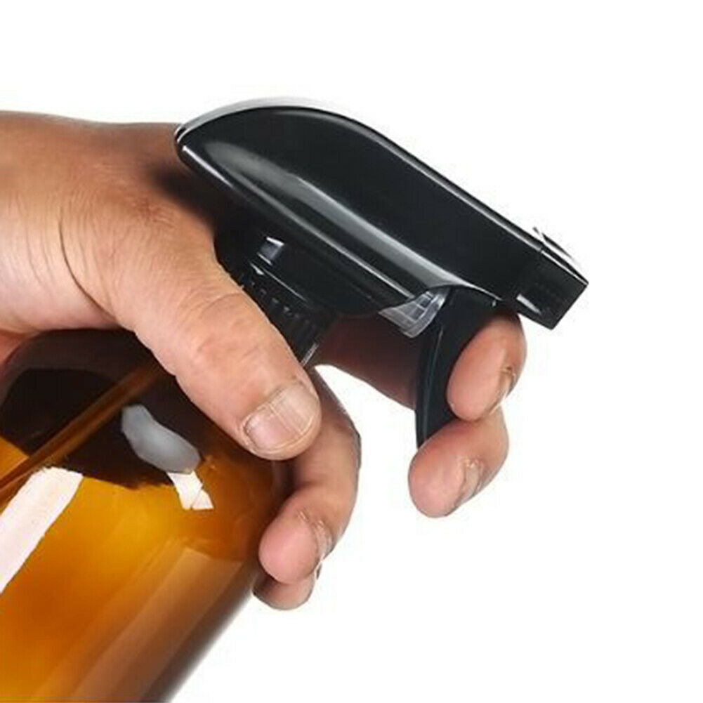 500ml Glass Spray Bottle with Mist Trigger Reusable Essential Oil Container @