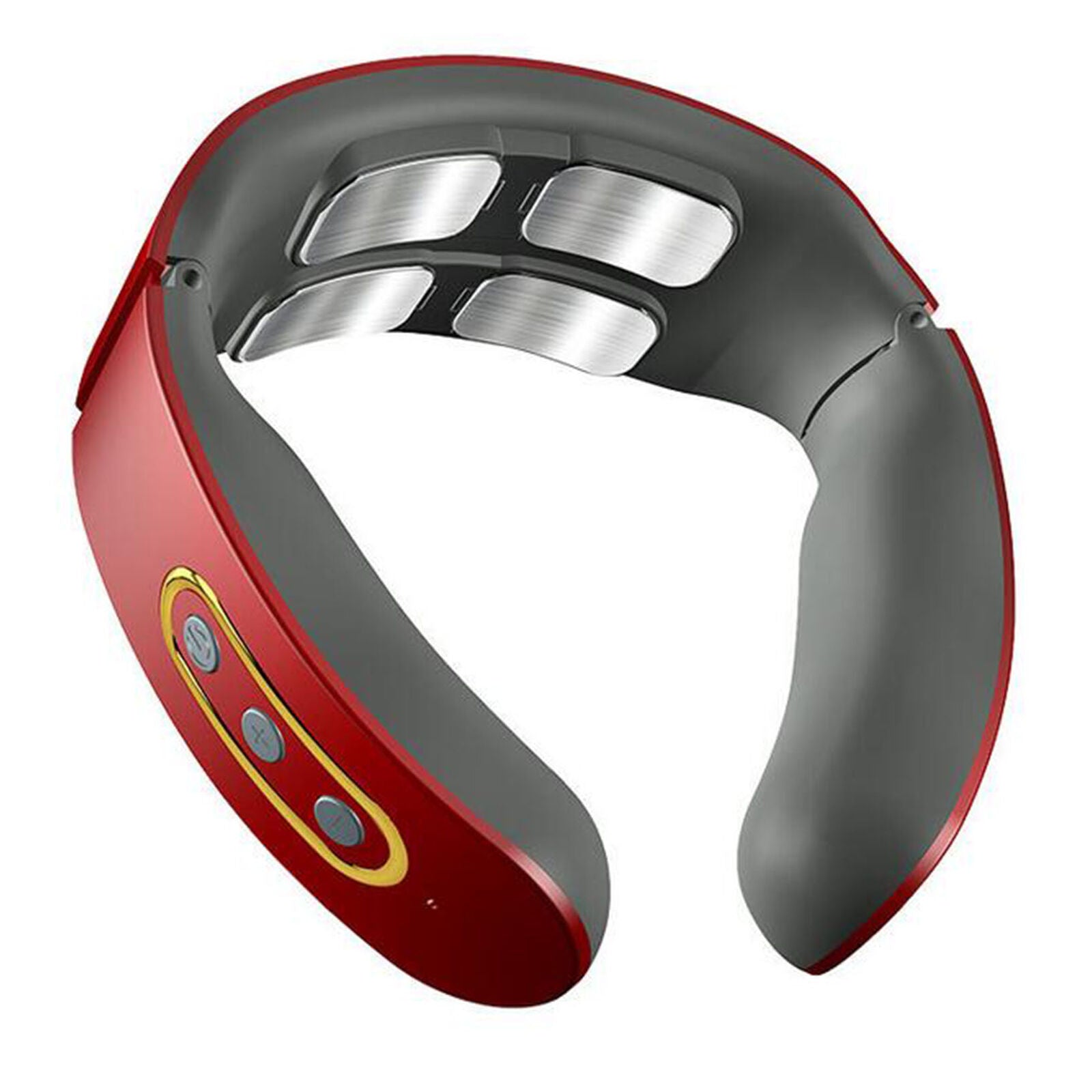 Rechargeable Electric Cervical Neck Massager Relax Heated Body Musle Relief Pain