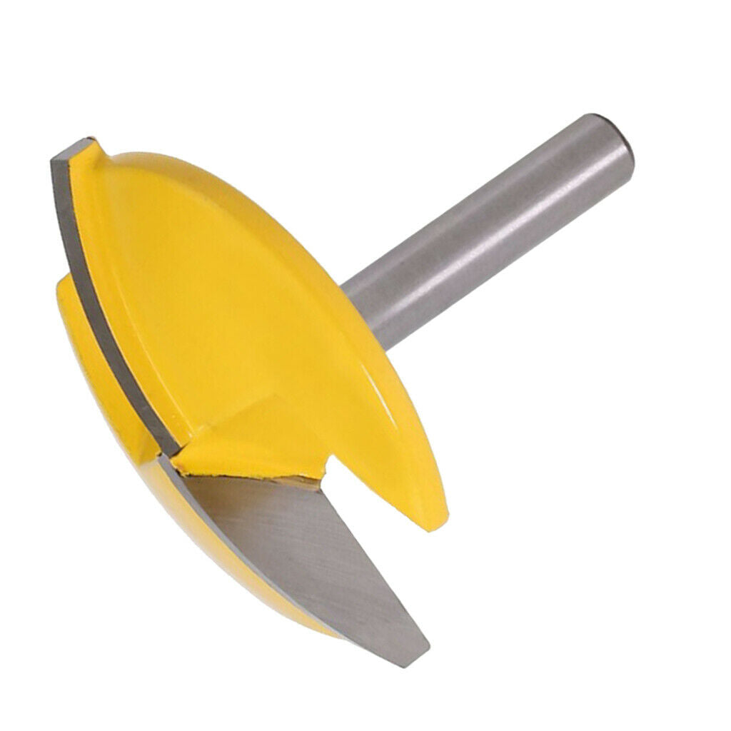 Industrial Small Bowl Router Bit,1.65" Radius,1-3/4" Wide,1/4" Shank