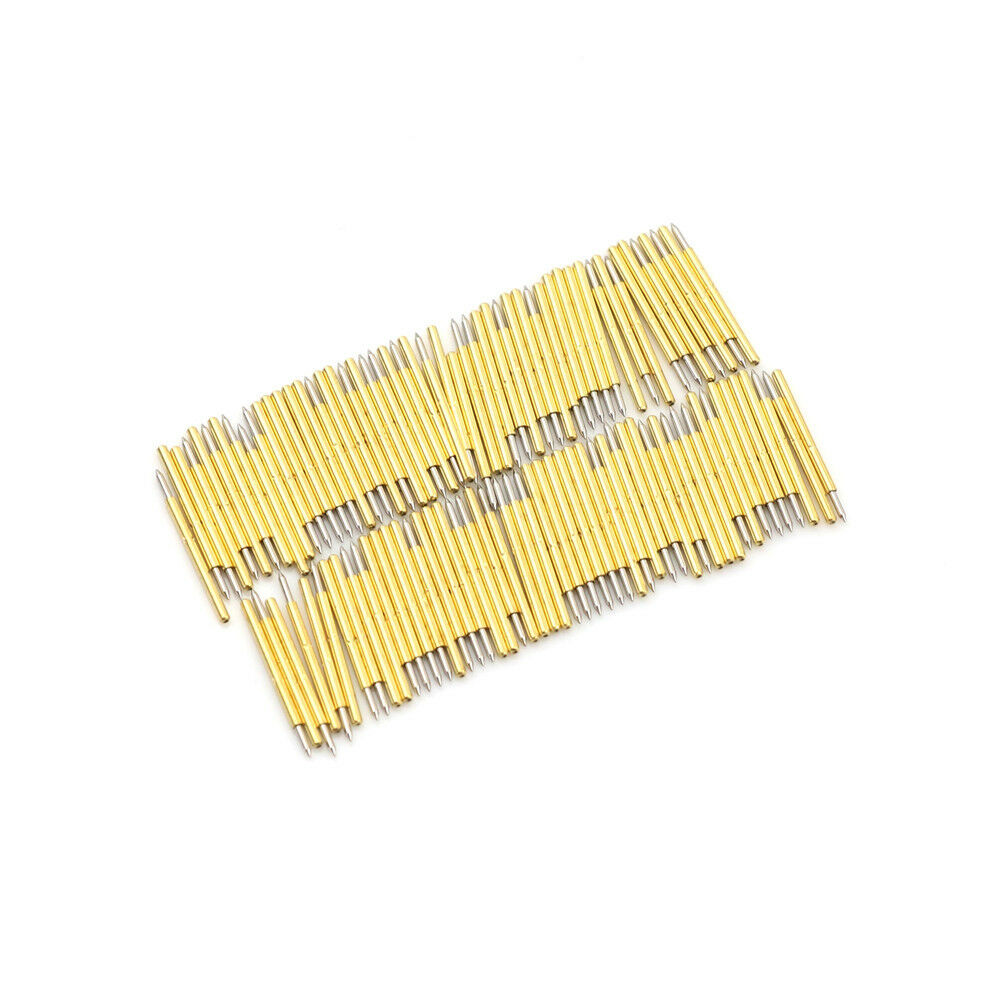 100PCS P75-B1 Dia 1.02mm 100g Cusp Spear Spring Loaded Test Probes Pogo Pi.l8