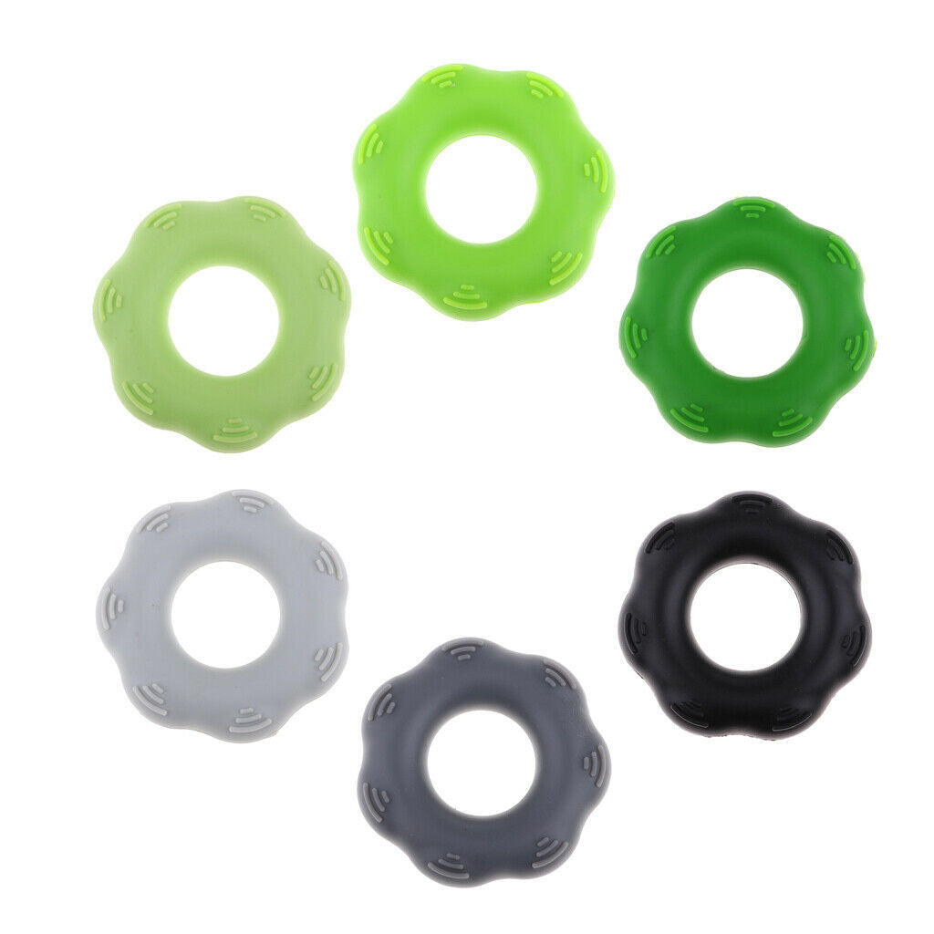 Finger Gripper Strengthener Grip Ring Ball Strength Exercise Light Green