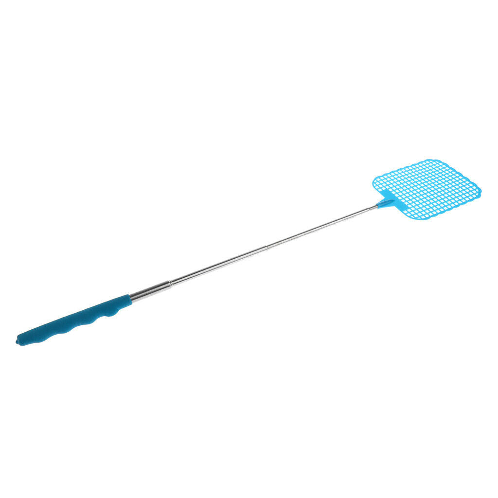 6Pcs Fly swatter Retractable Kill Mosquitoes Flies Telescopic Plastic