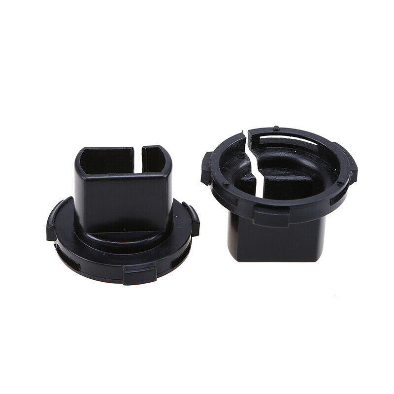 2Pcs Holders Adapters Install H7 HID Bulbs Beam Cover Cap For Ford Maverick