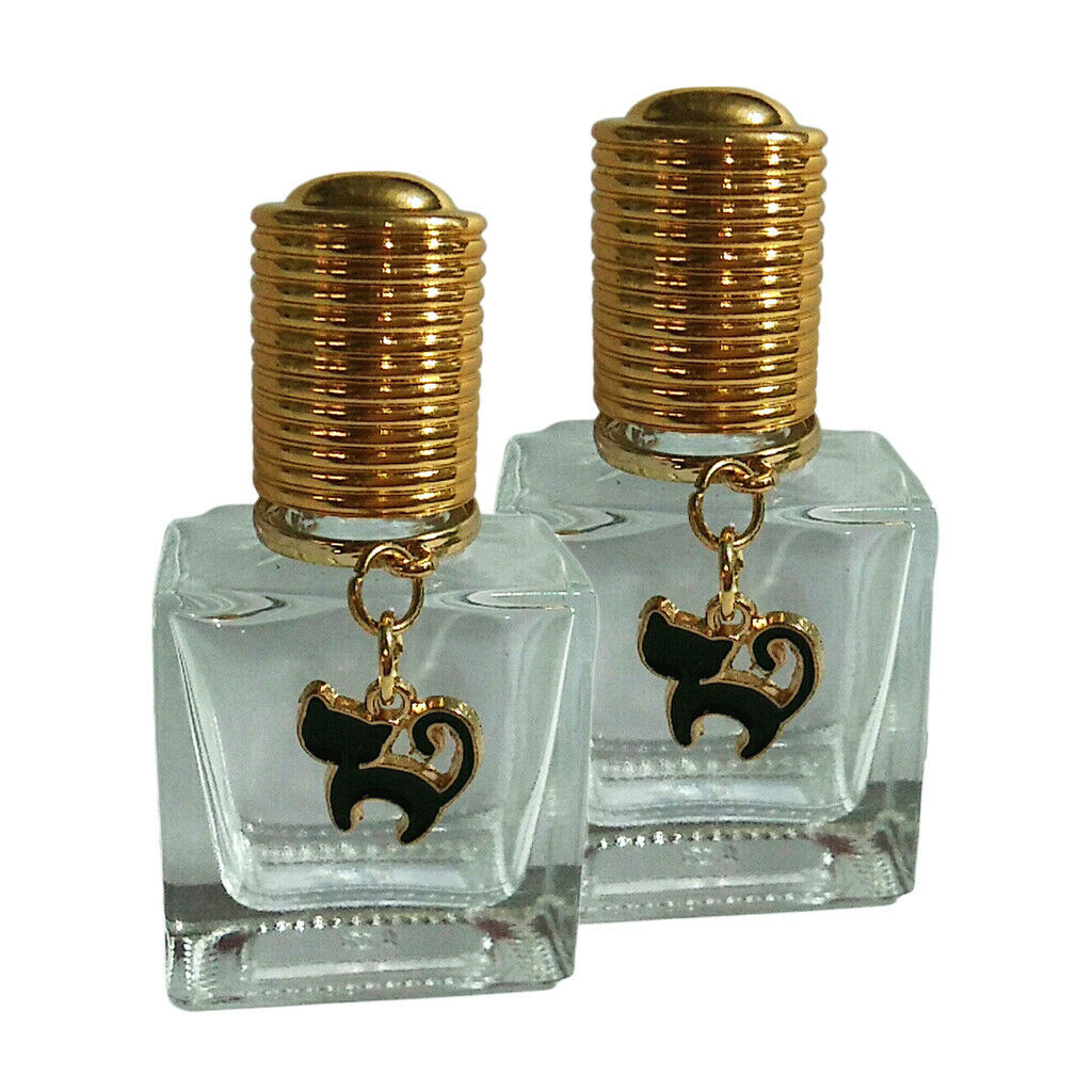 2pcs 10ml Perfume Roll on Bottles Deodorants Aroma Sample Container Vial