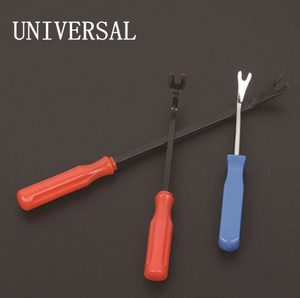 3pc Removal Clip Trim tool Car Door Window Panel Remover Fastener Pliers Tools