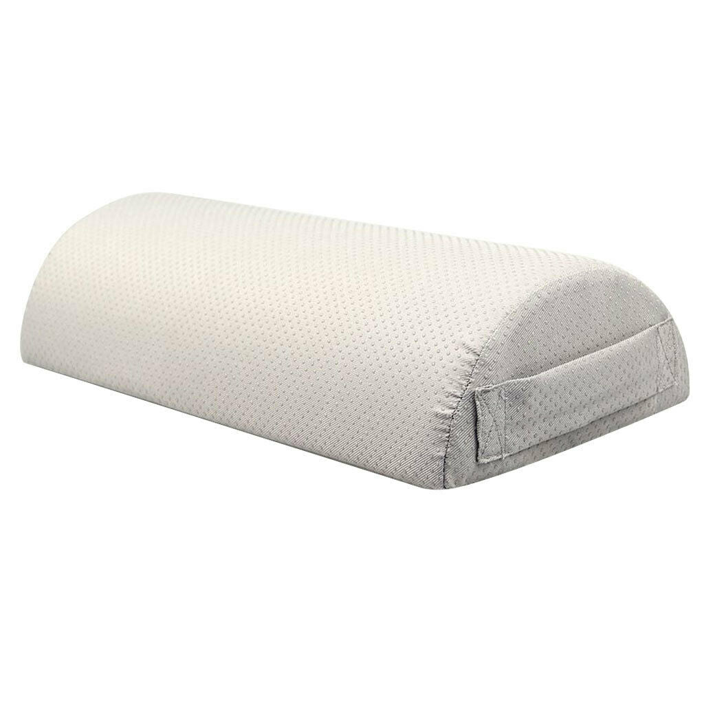 2pcs Memory Foam Pillow Supports, Chair Seat Foot Rest Under Desk Cushion,