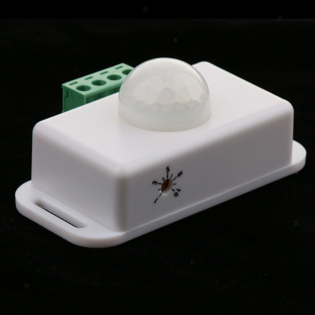 DC 12V 24V PIR Motion Sensor Switch for LED Light Lamps, LED Strip Lights