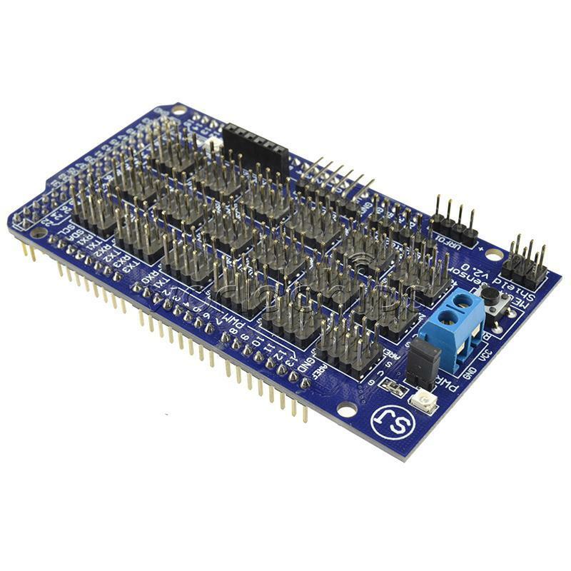 Mega Sensor Shield V1.0 V1 F Arduino ATMEGA 2560 R3 1280 ATmega8U2 ATMEL AVR WC