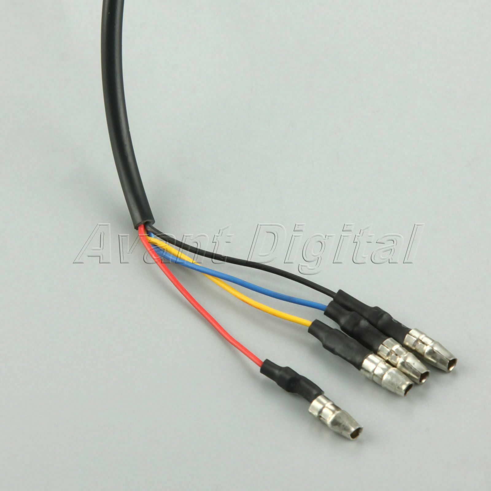 2x Motorcycle 8mm Universal LEDs Turn Signal Blinker Indicators Light DC 12V
