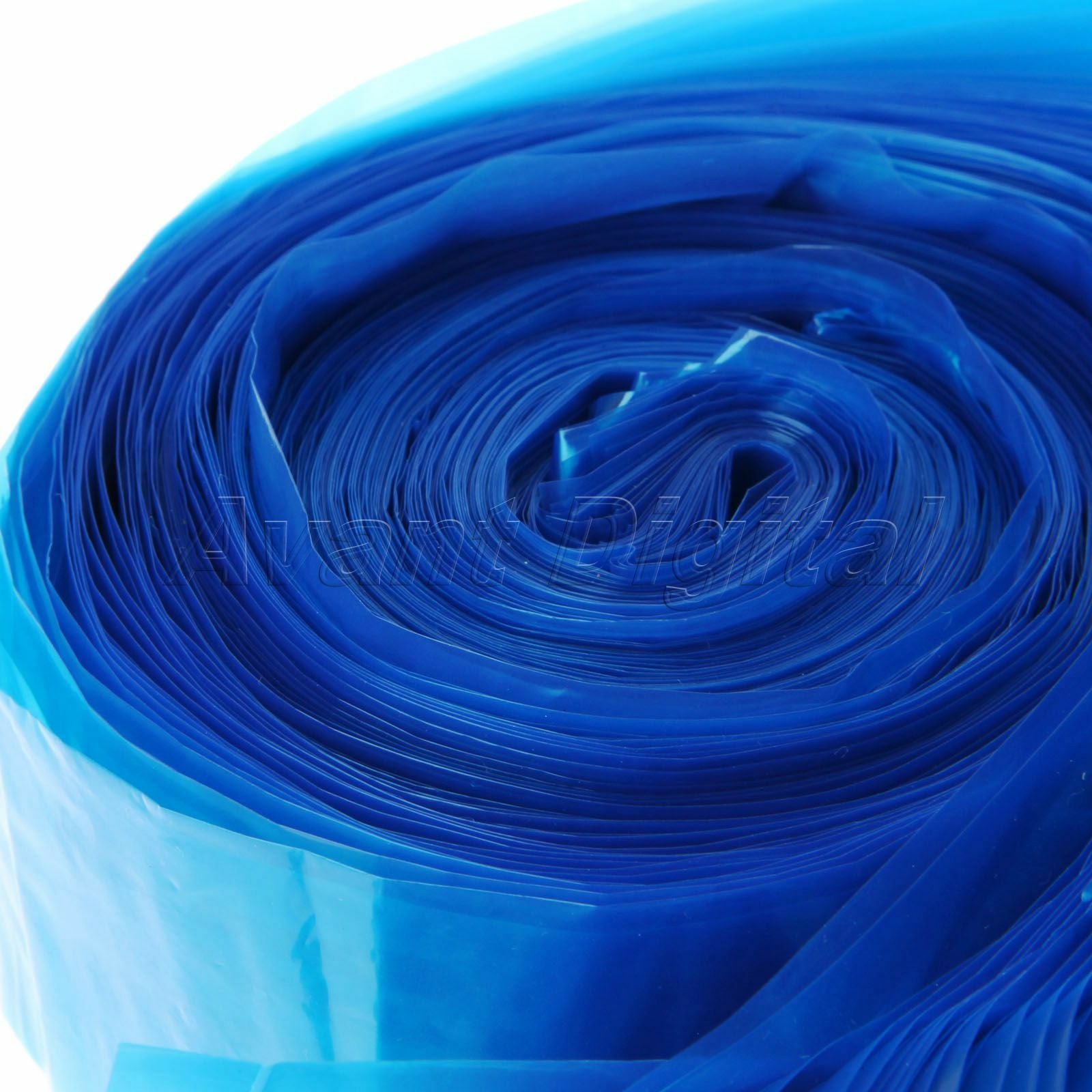 125X Disposable Tattoo Clip Cord Sleeves bags Blue for Tattoo Machine Keep Tidy