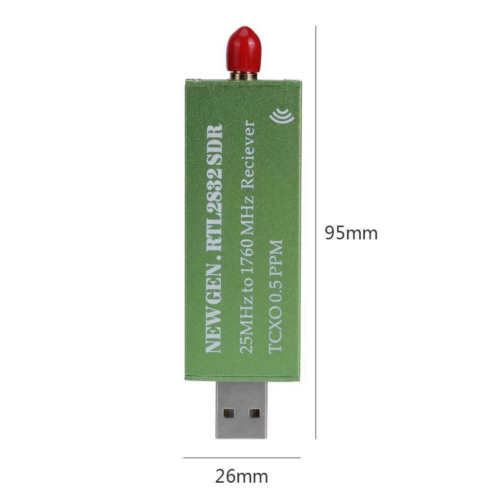 Defined Ratio Premium USB RTL-SDR w/ 0.5PPM TCXO Metal Case SMA R820T2 RTL2832U