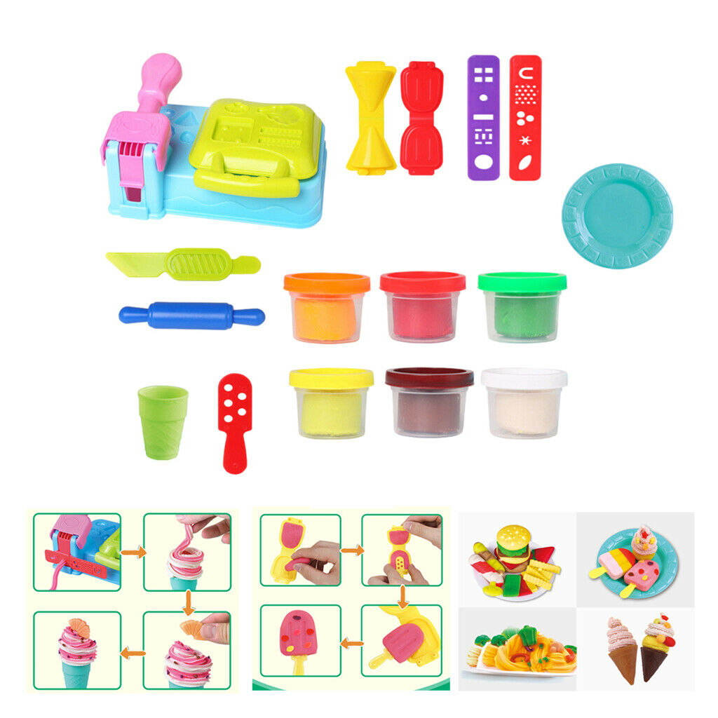 Simulation Kitchen Pretend Play Learning Noodles Desserts Food Cookware Sets