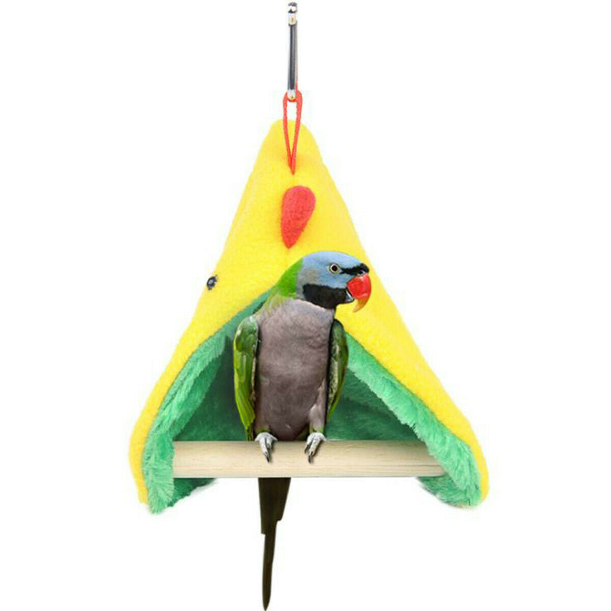 1pc Pet Bird Parrot Warm Hammock Cage Hut Parakeet Budgie Tent Bed Hanging Cave