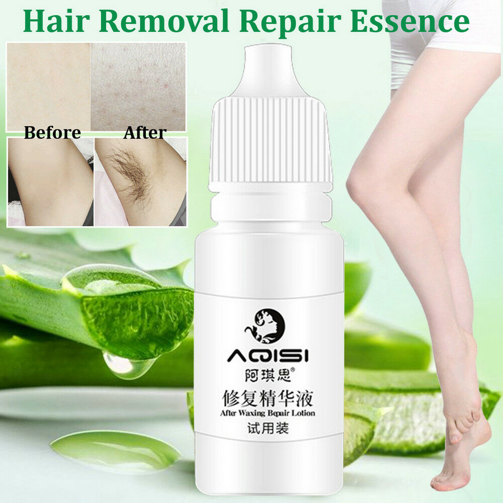 2PCS AQISI Hair removal Organic Permanent Hair Growth Inhibitor 10ml/Bottle
