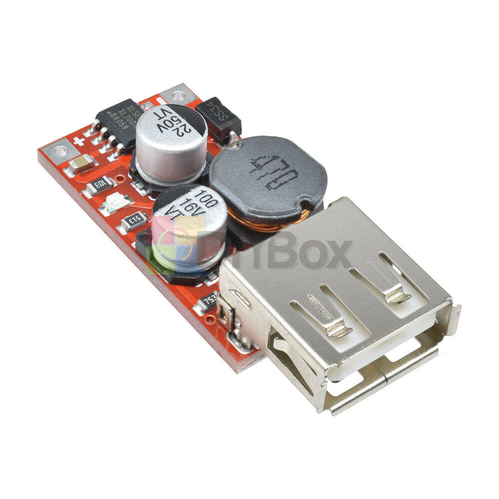 9V 12V 24V to 5V 3A CAR USB Charger Module DC-DC Buck Step Down Converter