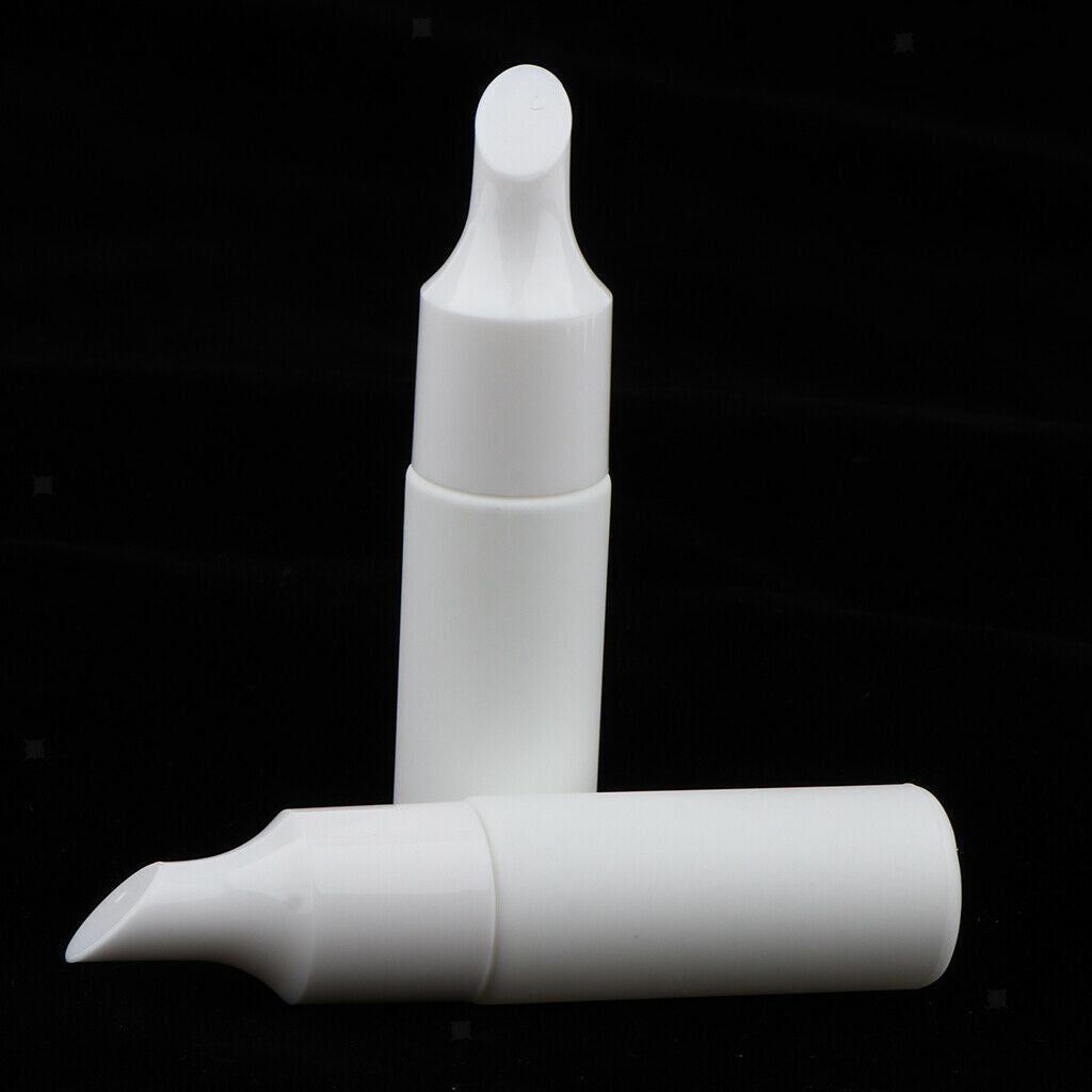 10 Pcs Soft Material Cosmetic Tattoo Color Squeeze Sample Bottle 10ML 15ML