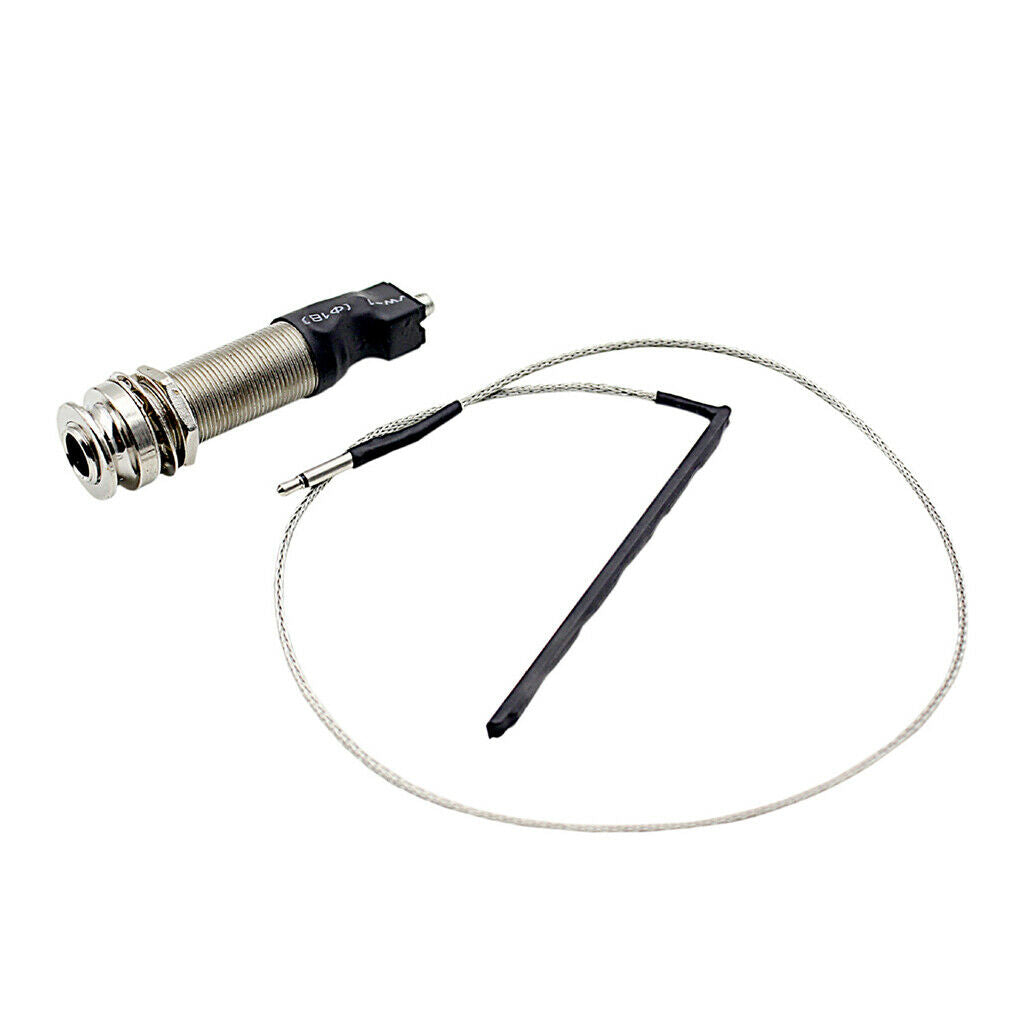 High Quality EQ   Plug Piezo Pickup for Acoustic Guitar Kalimba Accessory