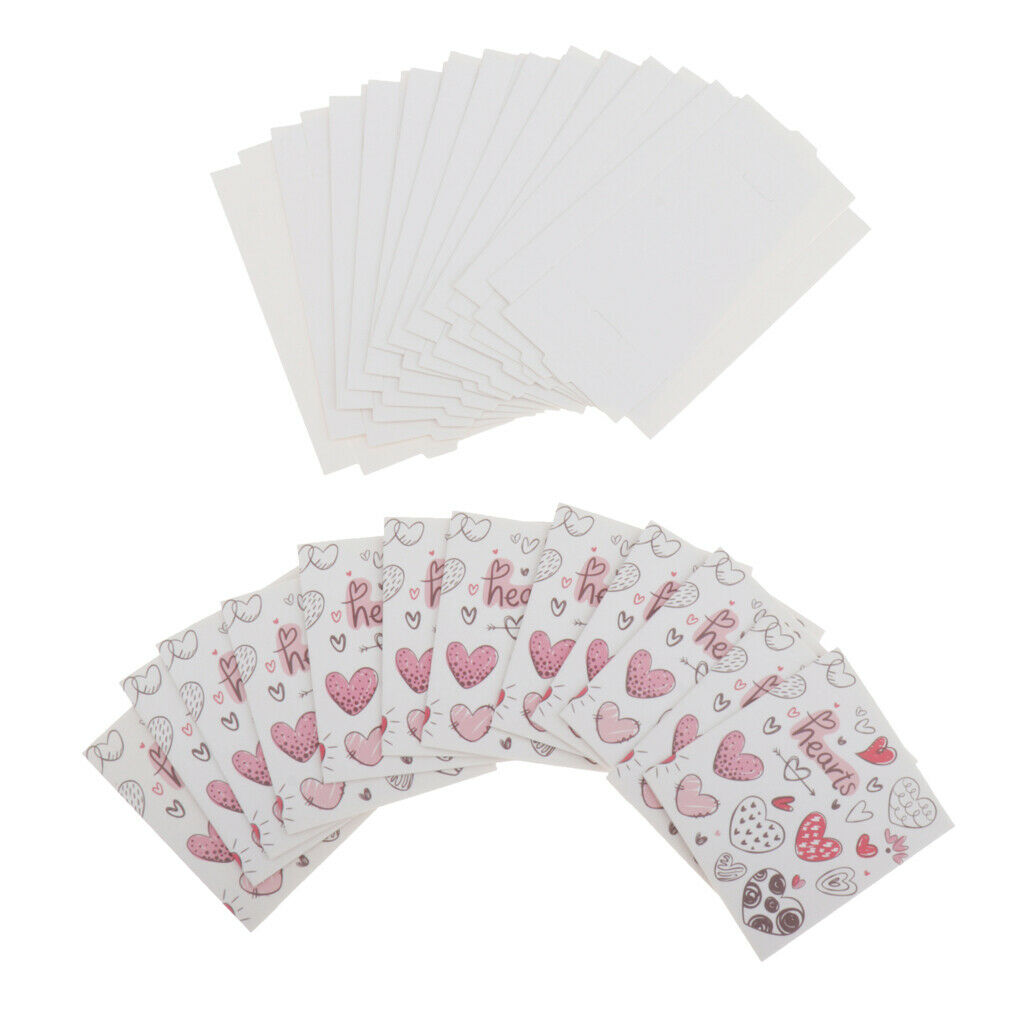 1 Pack Gift Box Handmade Box Necklace Package Paper Box Loving Heart White