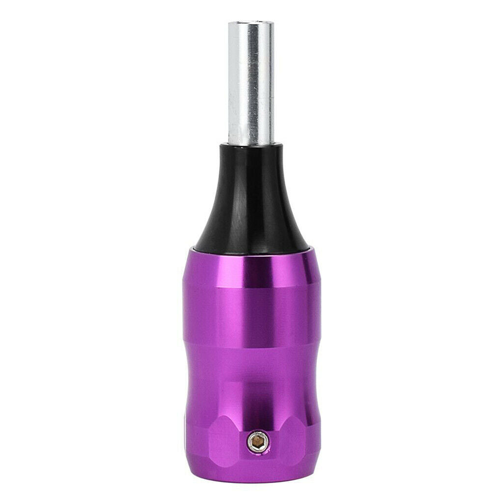 Tattoo Machine Handle Grips Tip Needle Tube Tattoo Spray Supply Tools Purple