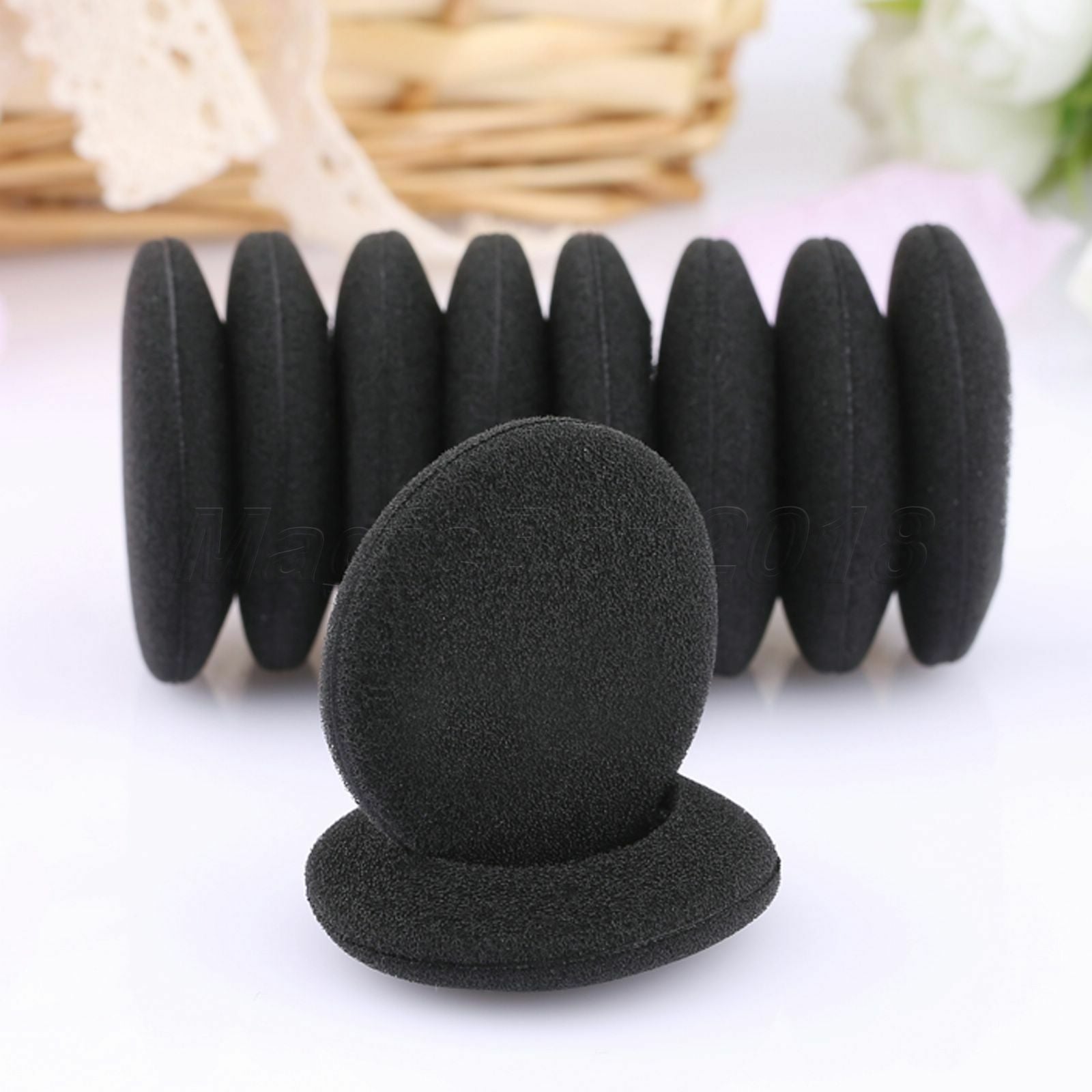 10X Replacement Headphone Pads 45mm Headset Foam Earpads Sponge Cover Cup 1.77"