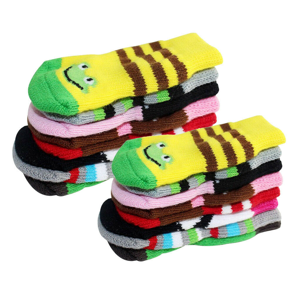 Lot of 8pcs Dog Socks Winter Socks for Dogs Socks for Dogs And Cats