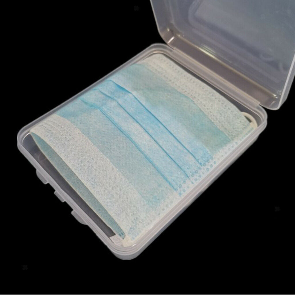 10pcs Clear Plastic Small Storage Box Box