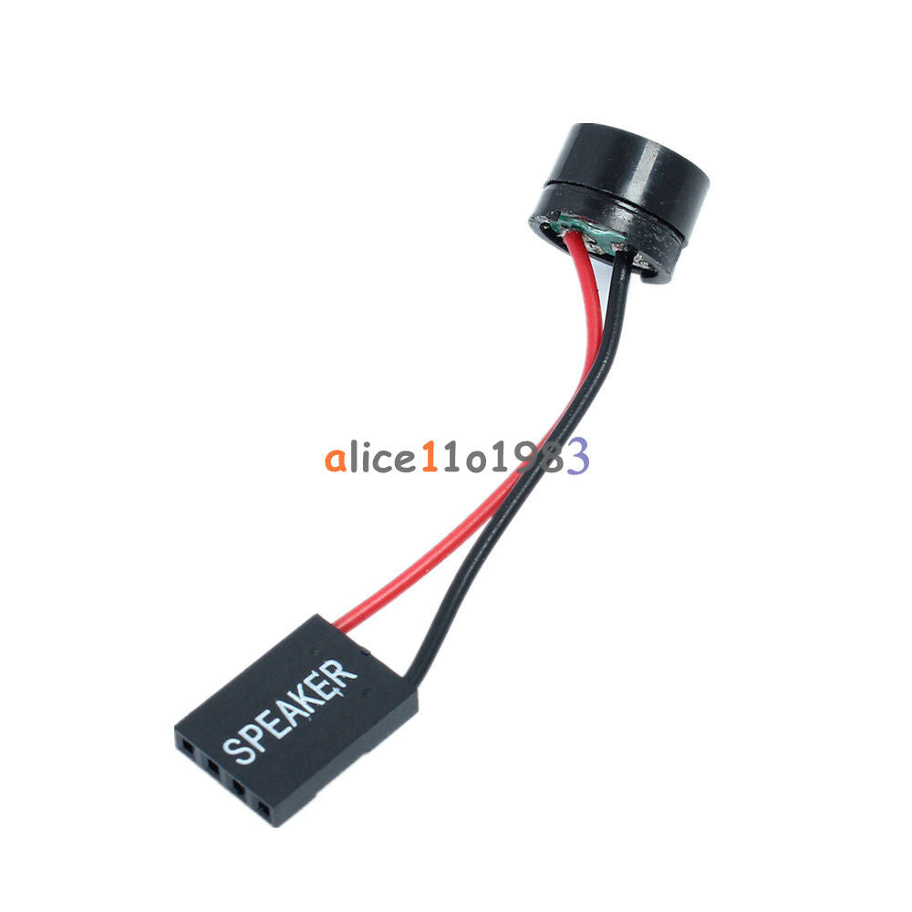2PCS Motherboard PC Interanal BIOS Mini Onboard Case Alarm Buzzer Speaker