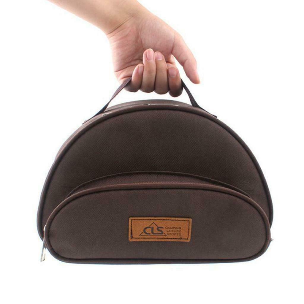 Travel Makeup Cosmetic Bag Outdoor Picnic Multi-Function Food Carry Pouch