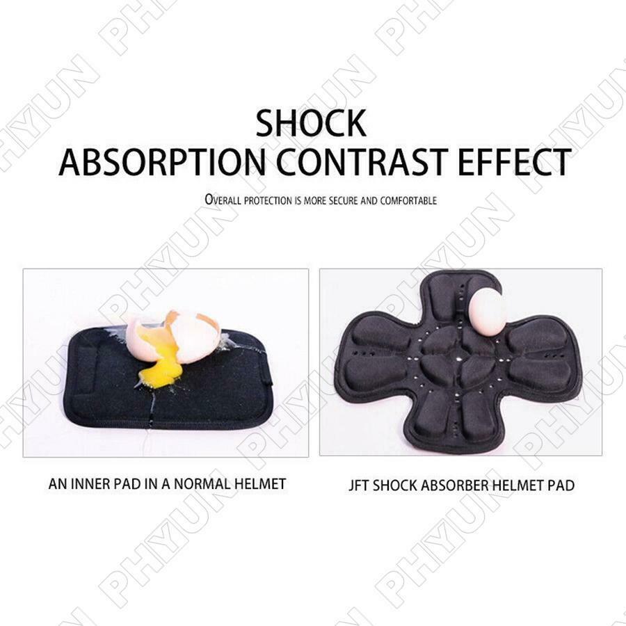 Motorcycle Bike Riding Far Infrared Helmet Inner Protection Breathable Pad Mat