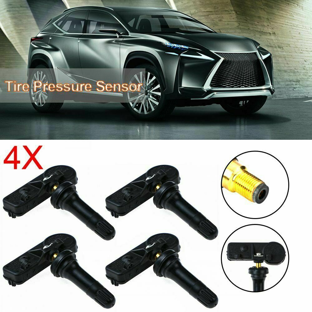 4Pcs Tire Pressure Sensors OEM DE8T-1A180-AA Fit Ford Motorcraft Lincoln TPMS