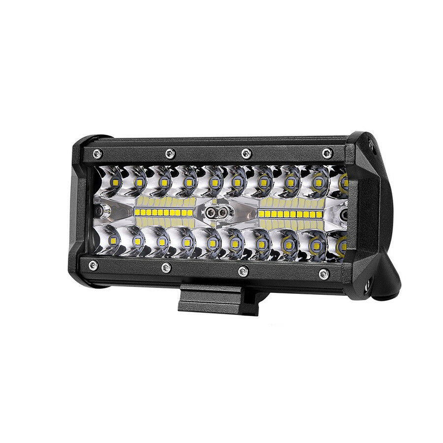 6" 120W 12000LM Car Off-Road Driving Fog Lights Spot Flood Combo LED Work Light
