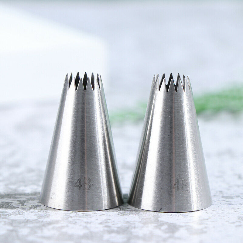 4B# Icing Piping Nozzles Nozzles Pastry Tips Cookies Cake Decorating Too.l8