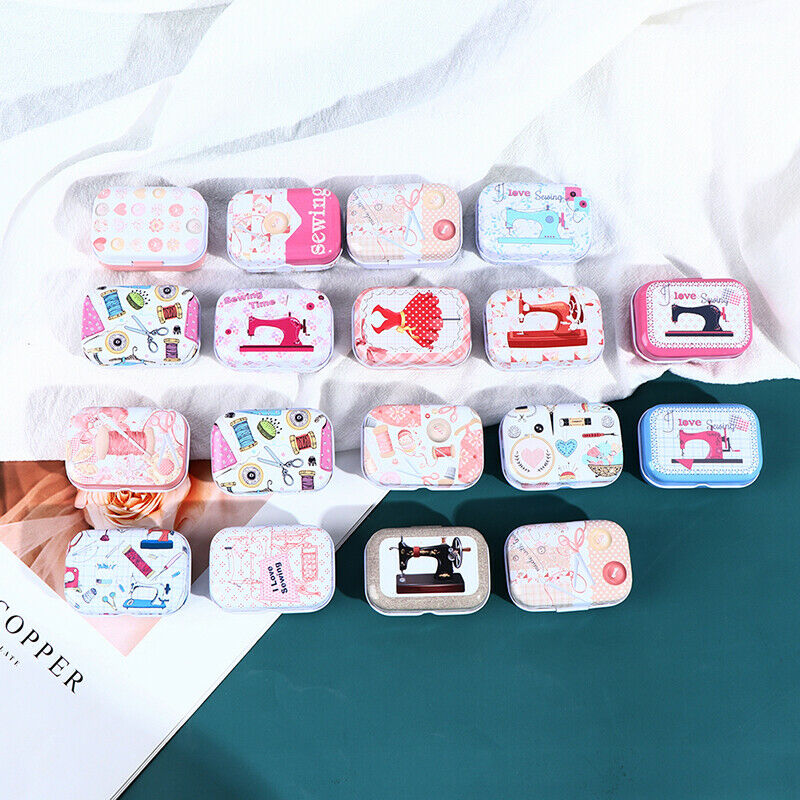 Cute mini tin box sealed jar packing boxes jewelry candy box small storage boxes