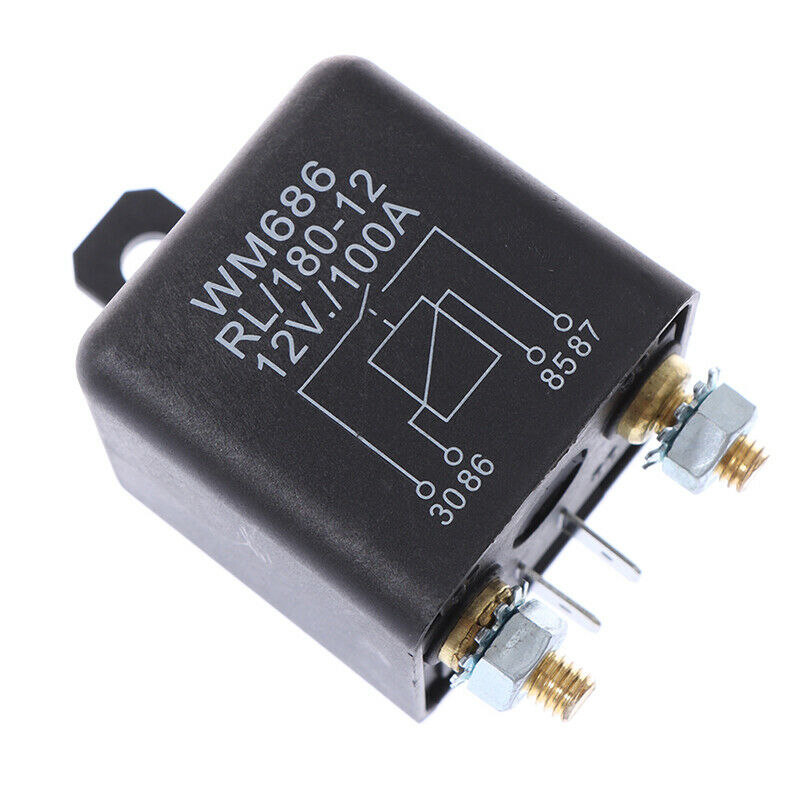 24V/12V DC Automotive Switch Car Relay 100A for Car Truck Motor MotorcycleJ Tt