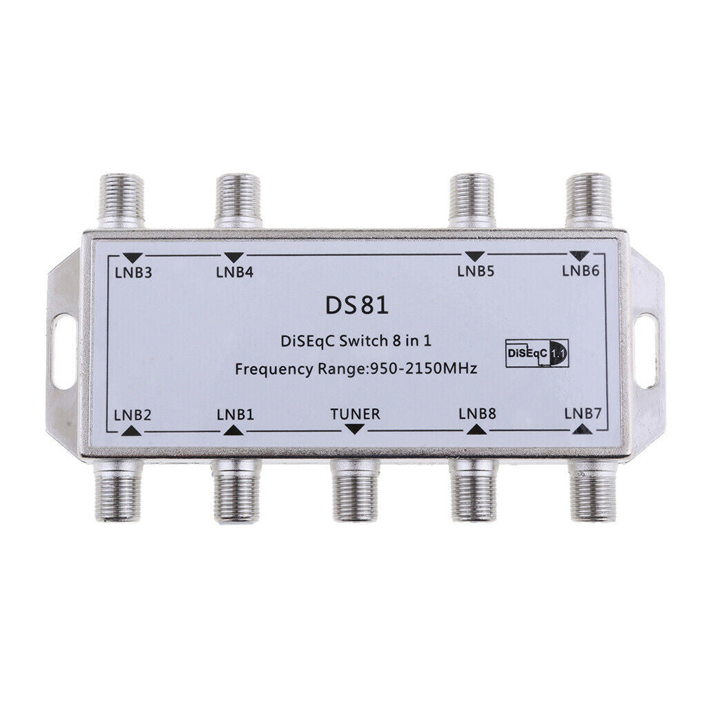 Satellite Switch Multi-Switch 1-In/8-Out DS81