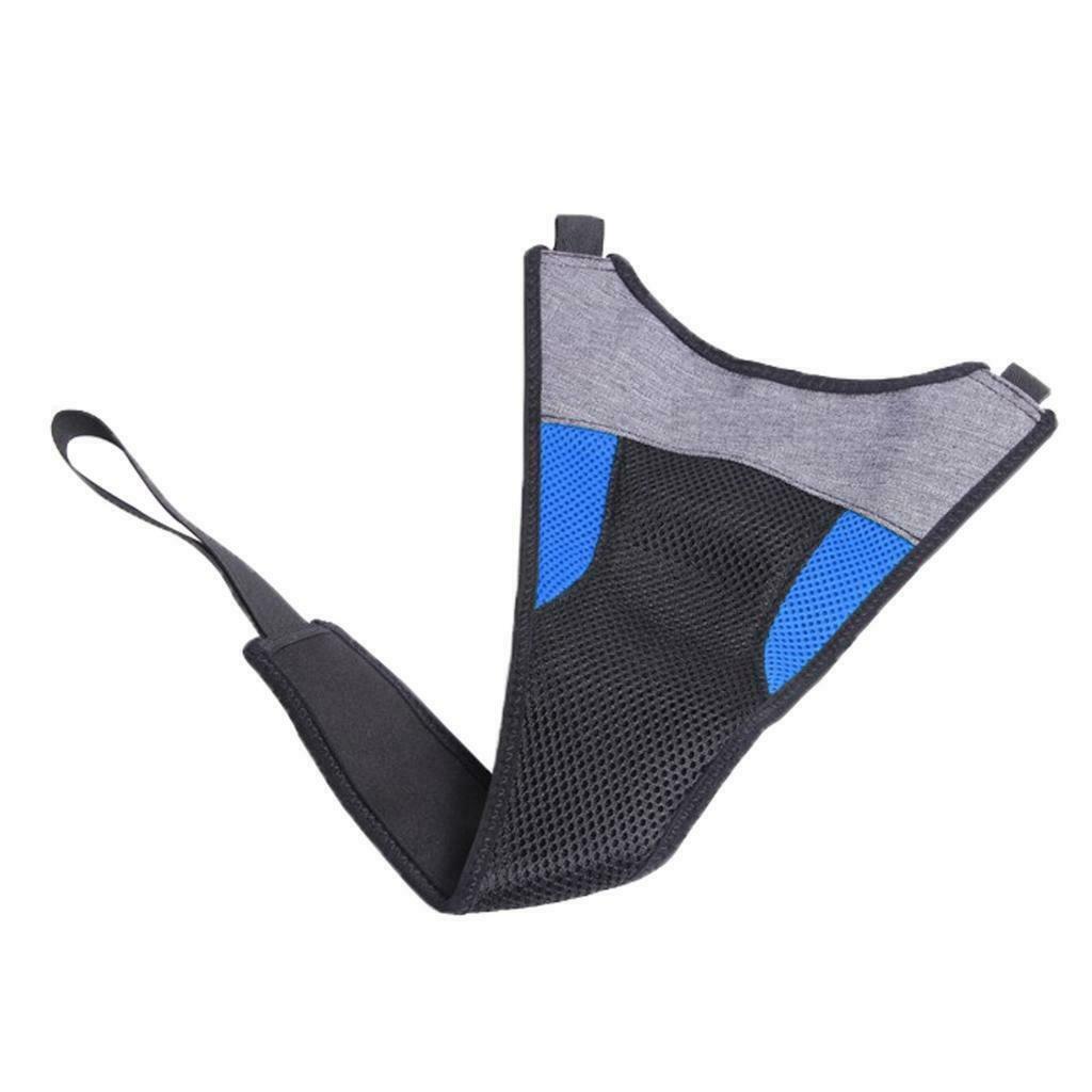 Road Bike Sweat Cover Catcher Indoor Riding Frame Guard Net Belt Blue