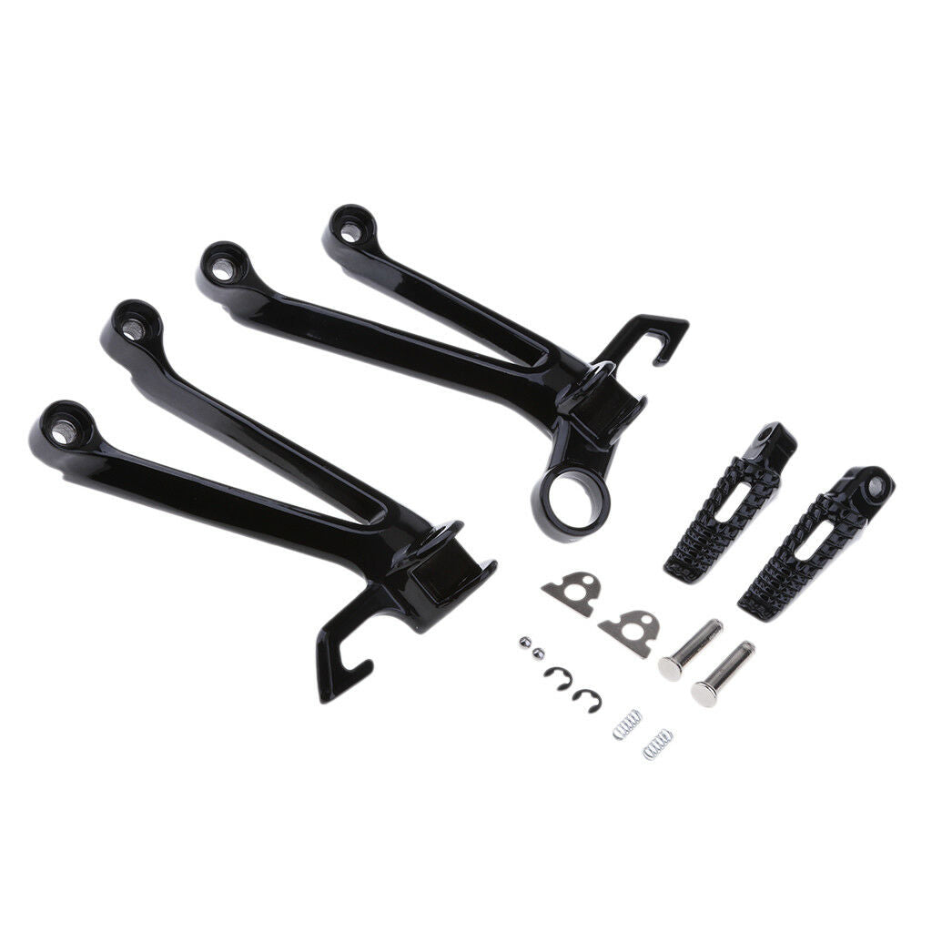 Rear Passenger Foot Peg Rest Bracket Rearsets For for Suzuki GSXR1000 05-06