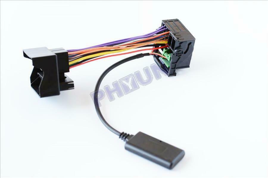 12Pin Car Audio Bluetooth Aux Adapter For Mercedes CLC SLK SL 2008 Comand NTG2.5